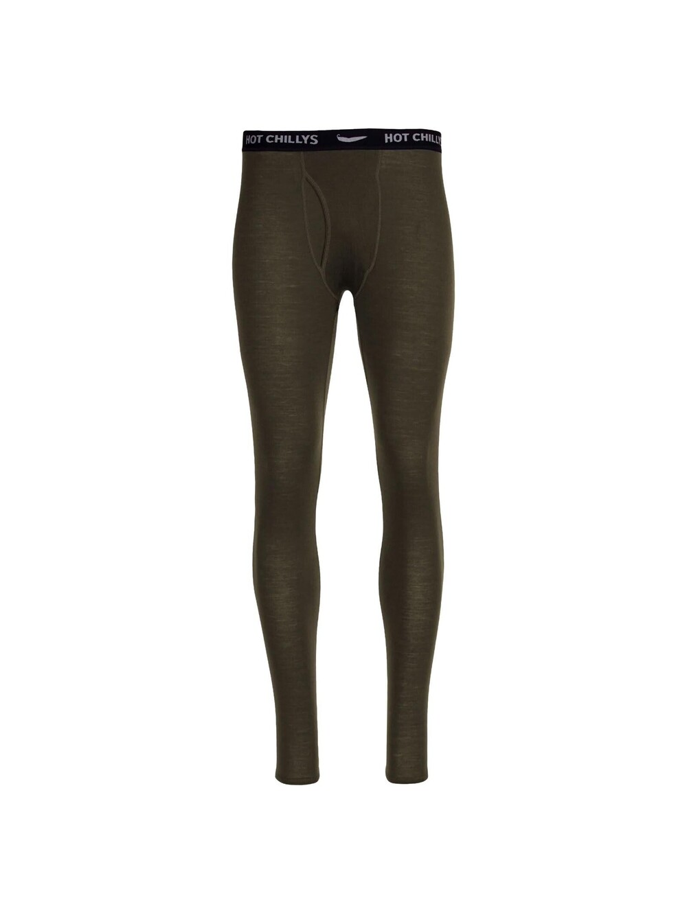 Hot Chillys Men's Clima-Wool Merino Bottom 30+ Protection Green, Size 2X-Large